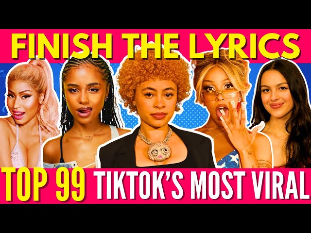 FINISH THE LYRICS - Most Popular Viral TikTok Songs EVER 📀MEGA CHALLENGE📢🎵(♾️ - 2024) class=