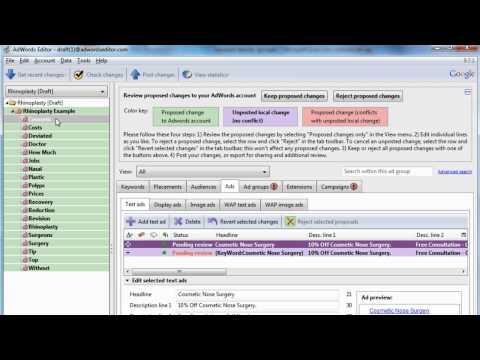 Adwords Editor Training Tutorials 19: Campaign Build - P3