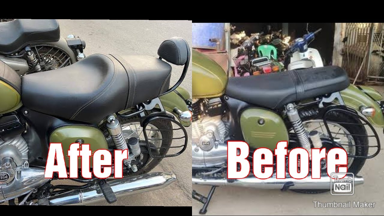 Jawa seat Modification modified jawa seat how to increase height