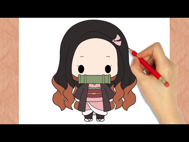 Nezuko  Desenhos fáceis, Arte do bordado à mão, Coisas simples para  desenhar