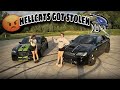 2 females stole our hellcat chryslers