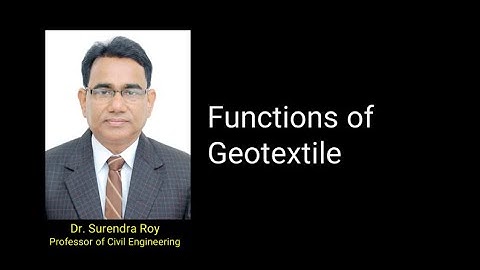 Functions of geotextiles |Techniques for Ground Improvement | Civil Engineering