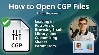 How to Open CGP Files (RetroArch Cg Shader Preset)
