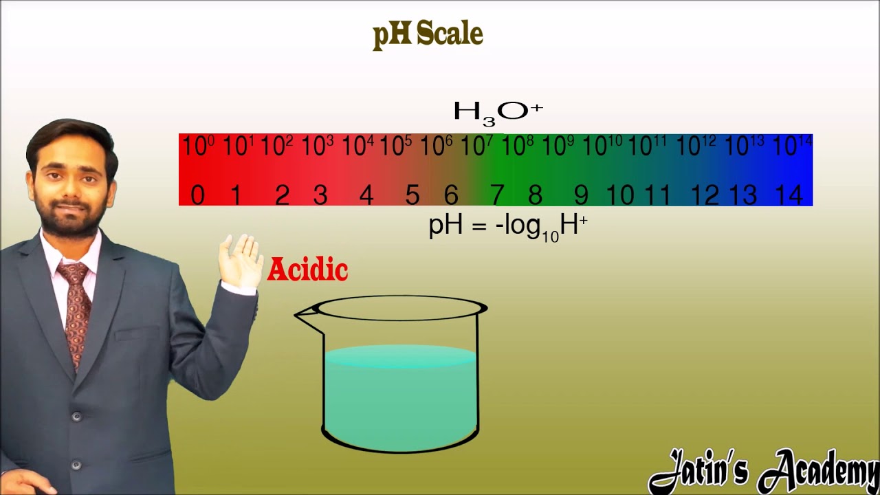 pH scale-How pH scale is show acids or bases- Animated Videos- Jatin Academy (2020)