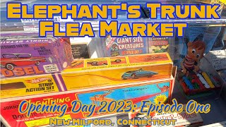 Opening Day 2023 at the Elephant's Trunk Flea Market: The Wind Blows! Episode 1.