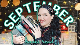 SEPTEMBER WRAP UP✨ (11 books read!!)