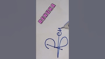 Renuka Signature Tips explain #signature #trending #viral #name