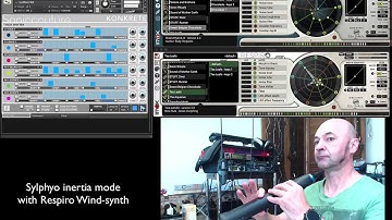 Testing the Sylphyo inertia mode | Respiro wind-synth