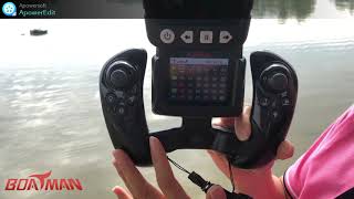 Boatman Leader Pro rc bait boat Remote Controller Low Power Alarm