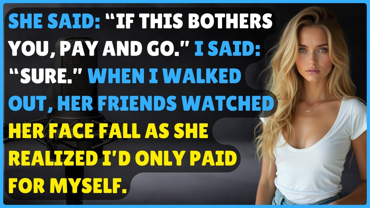 She Said I Could Pay and Leave—So I Did, And My Calm Choice Shifted the Entire Atmosphere