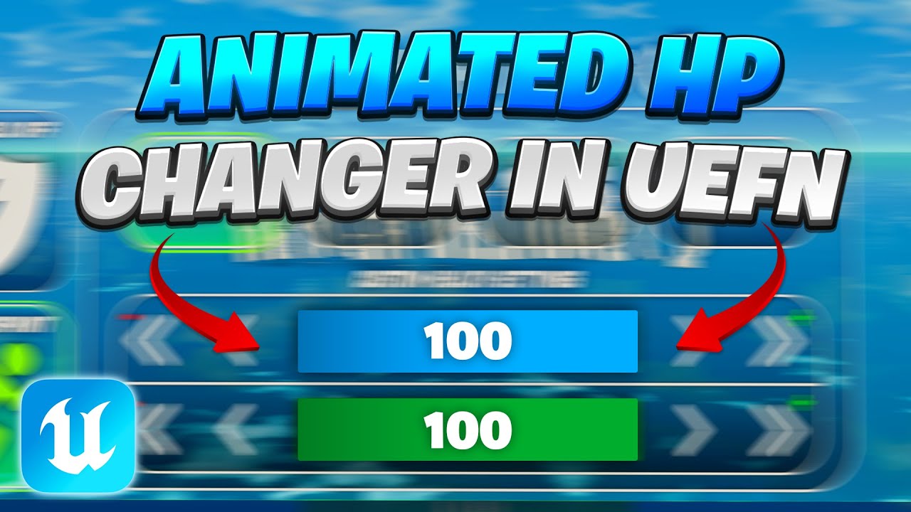 How to Make an Animated HP Changer in UEFN | Easy Tutorial