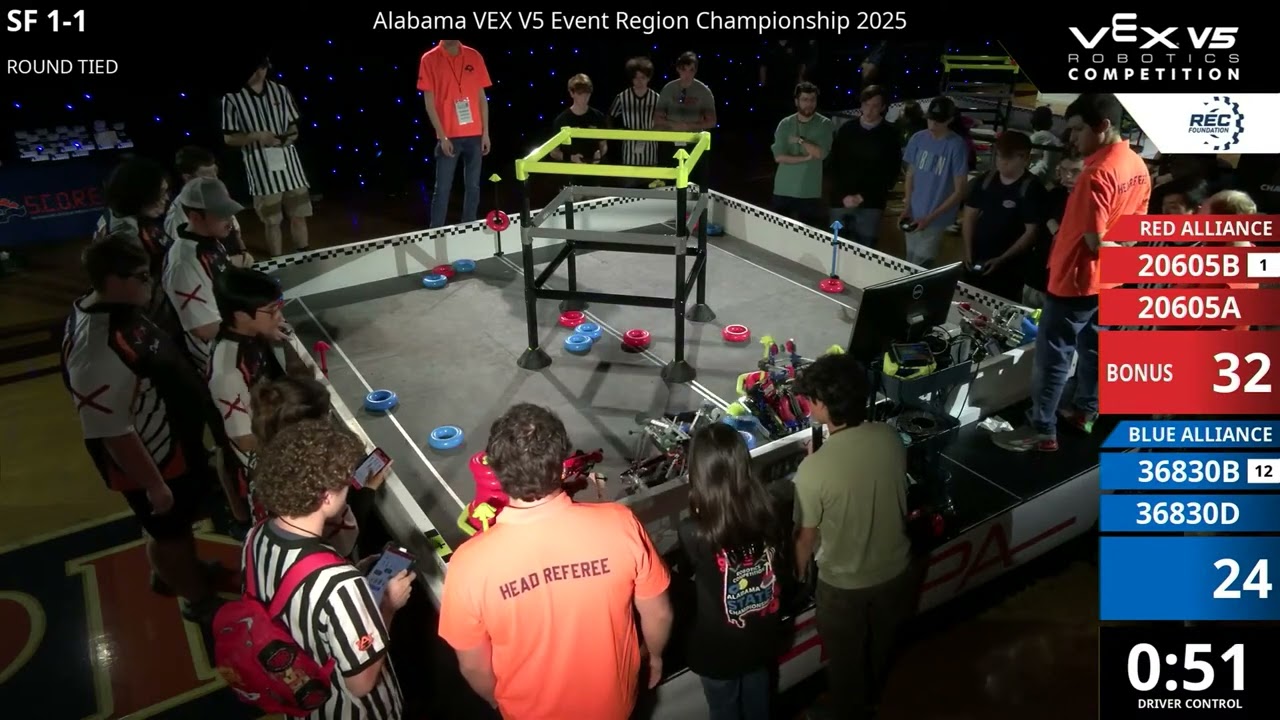 Alabama States - SF #1-1 - 20605B & 20605A vs 36830B & 36830D - Auton + Driver