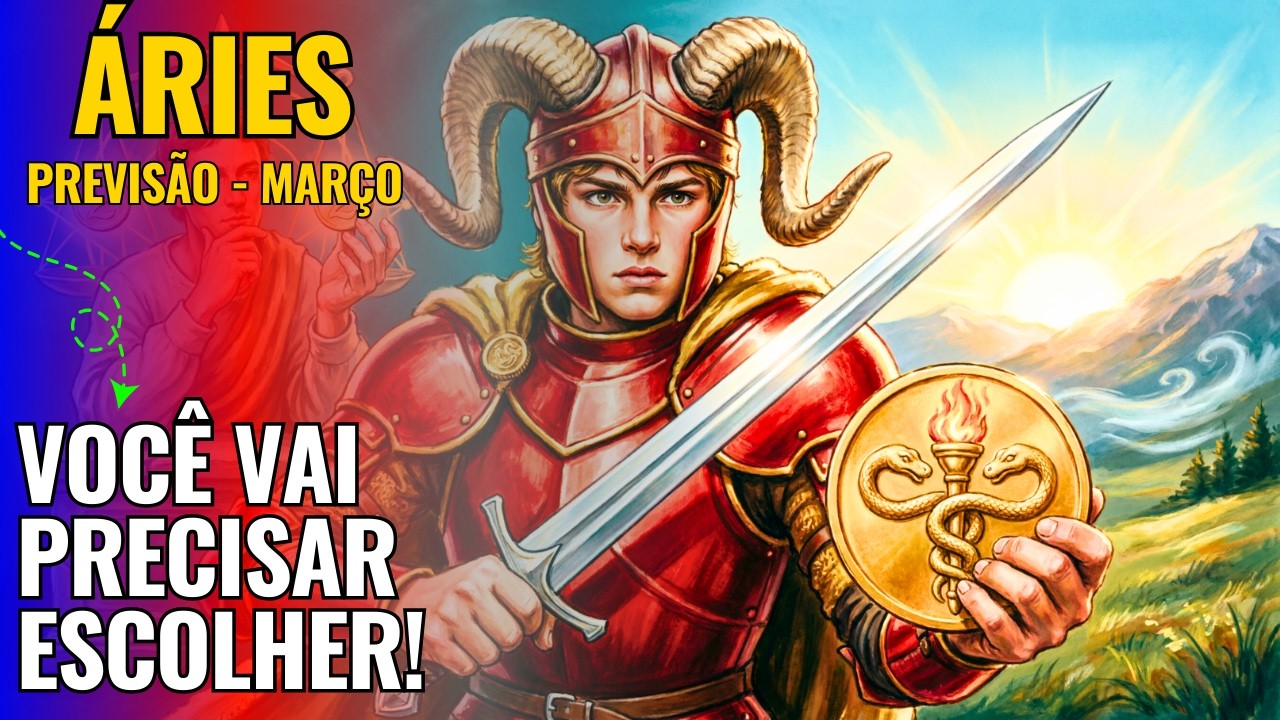 ÁRIES♈️ Mudanças rápidas podem colocar você em outra posição 🔥 MARÇO