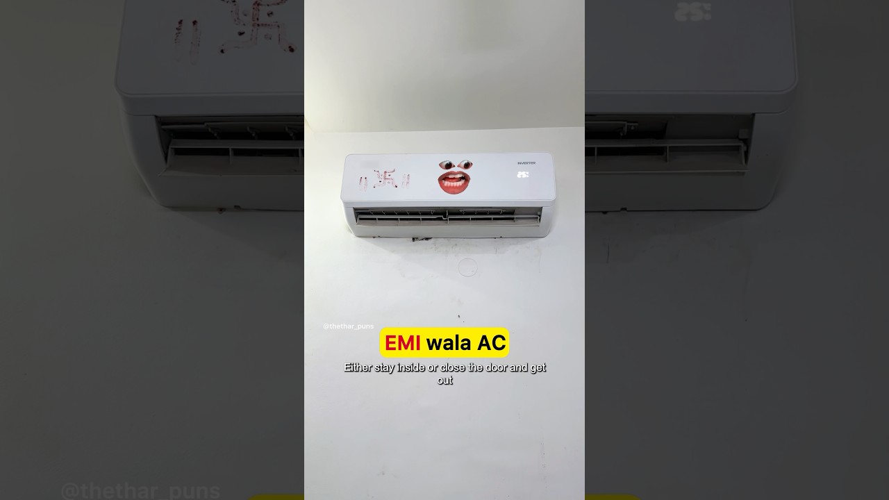 Naya AC hai guys 🙂‍↕️ #shorts | Rahul Sinha | Thethar Puns