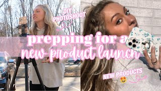 DIML AS A SMALL BIZ OWNER✨ DIY PHOTOSHOOT + NEW PRODUCT LAUNCH PREP