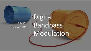 Lecture 11 - Digital Bandpass Modulation