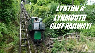 Lynton & Lynmouth Cliff Railway! (2021) #LYNMOUTH