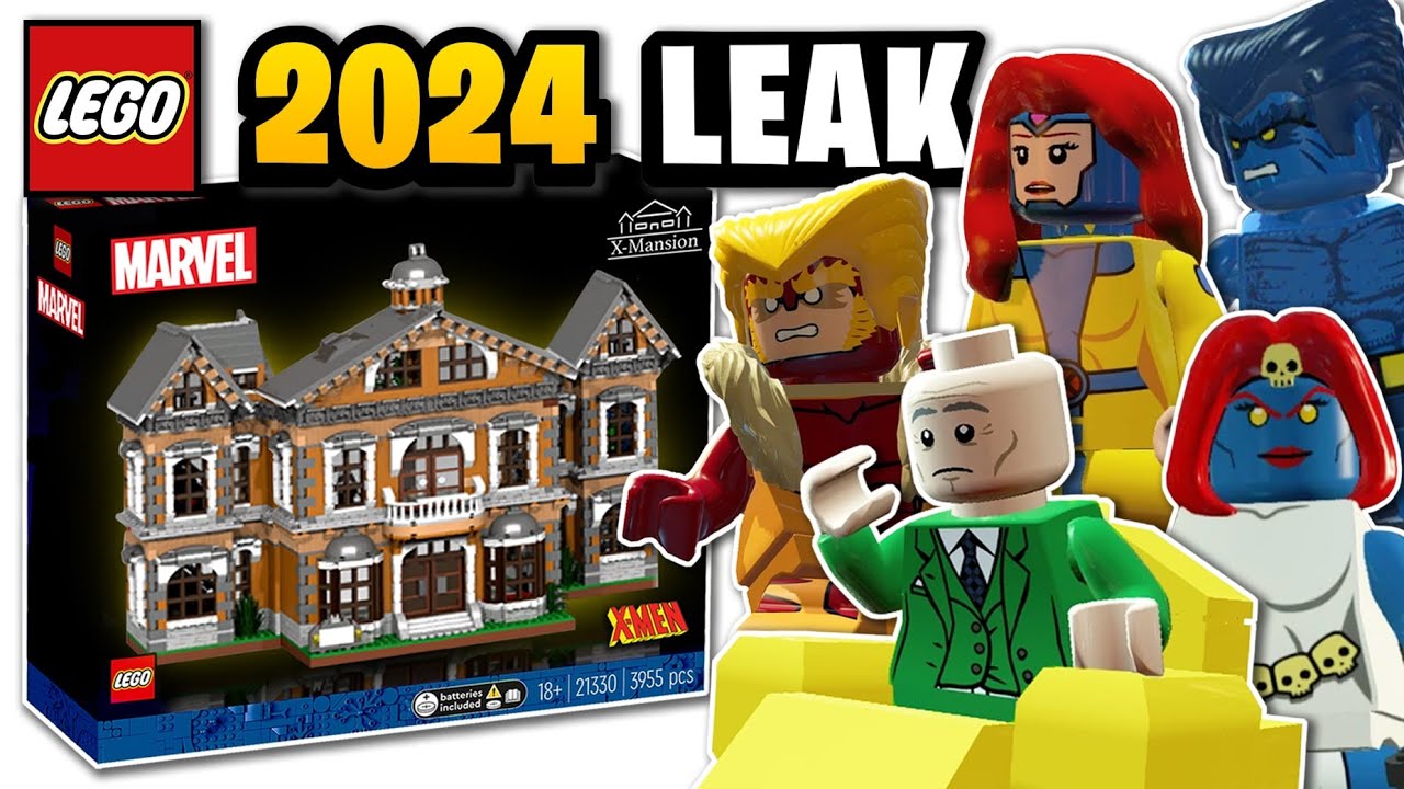 LEGO Marvel XMansion 2024 Set Leak Brick Finds & Flips