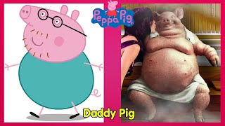 Peppa Pig Characters In Real Life 2022.Funny Peppa Pig.