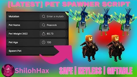 [LATEST] Pet Spawner Script Ghoul Update | Grow A Garden - No Key