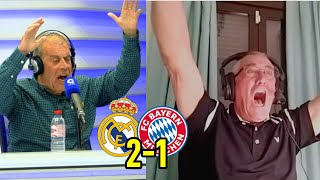 ¡¡OTRA REMONTADA ÉPICA!! Reacción al Real Madrid 21 Bayern Munich en Tiempo de Juego COPE