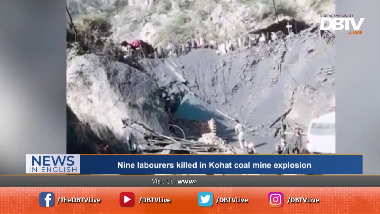 Nine labourers killed in Kohat coal mine explosion