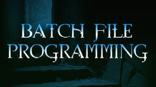 HOW TO MAKE EASY/AWESOME BATCH FILES!!!!!!!!!!!