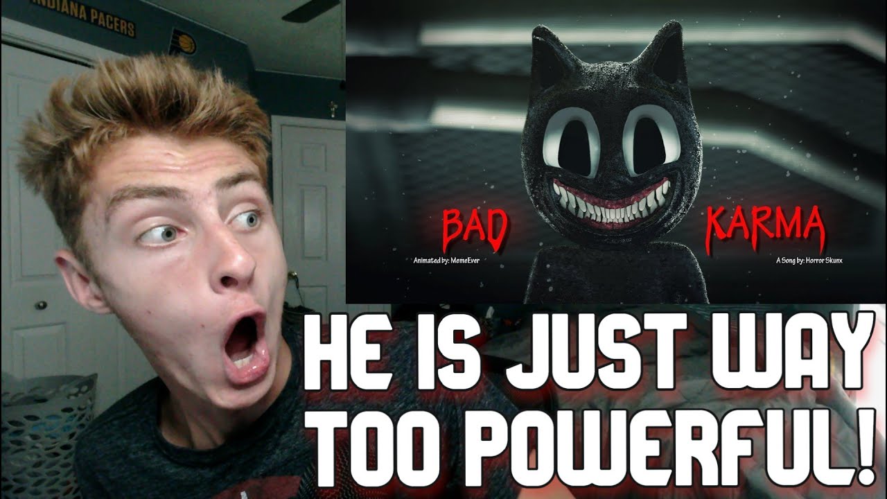 {SFM/CARTOONCAT} Bad Karma ► Horror Skunx | REACTION