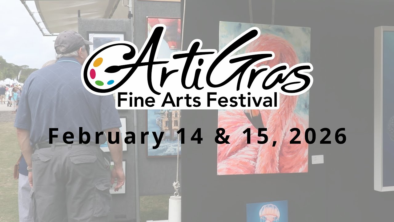2026 ArtiGras Fine Arts Festival Commercial