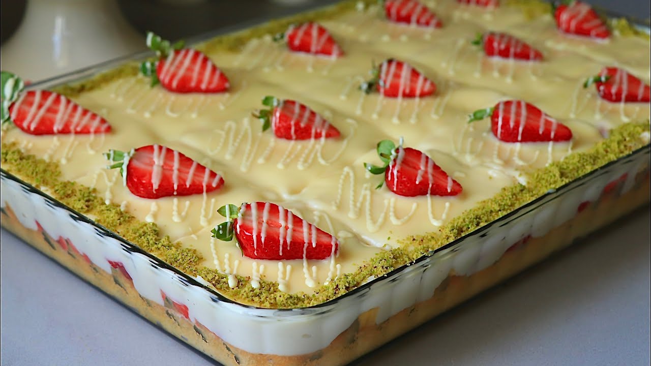 🍓🍌YAŞ PASTADAN DAHA LEZZETLİ😍 Bol Meyveli Borcam Pastası | MEYVELİ YAZ PASTASI👌🏻Borcamda Pasta 🍓🍌YAŞ PASTADAN DAHA LEZZETLİ😍 Bol Meyveli Borcam Pastası | MEYVELİ YAZ PASTASI👌🏻Borcamda Pasta