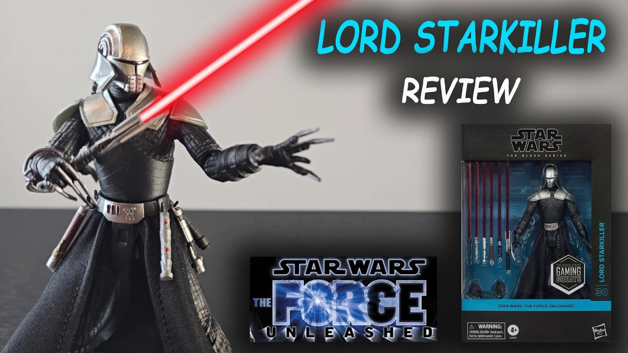 Lord Starkiller (Star Wars Black Series) - REVIEW - YouTube