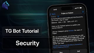 Trojan Bot Tutorial - Security