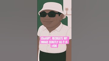 I asked ChatGPT to recreate my image 100 times