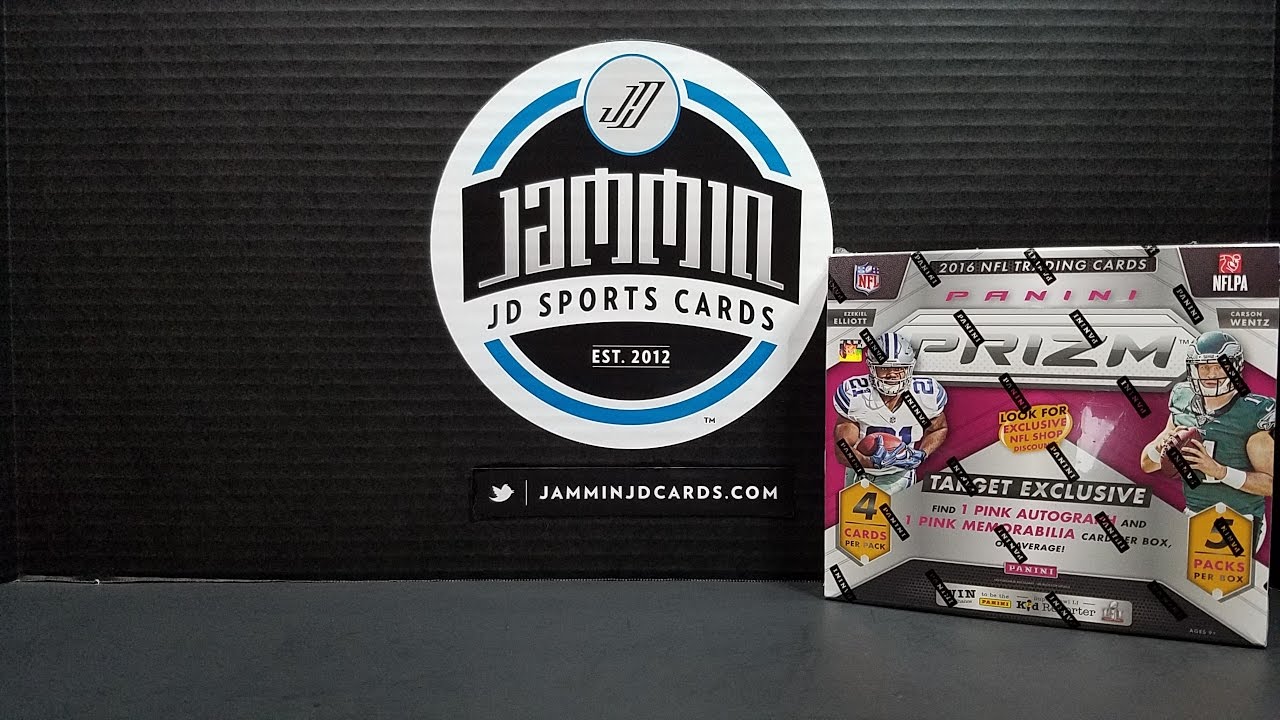 2016 Prizm Football Pink Target Exclusive Retail Box Break