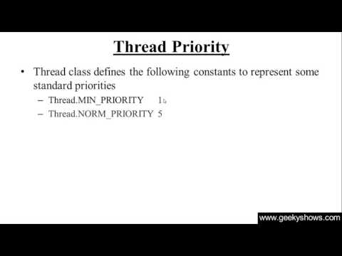 320. Constant Priorities in Java Programming (Hindi)