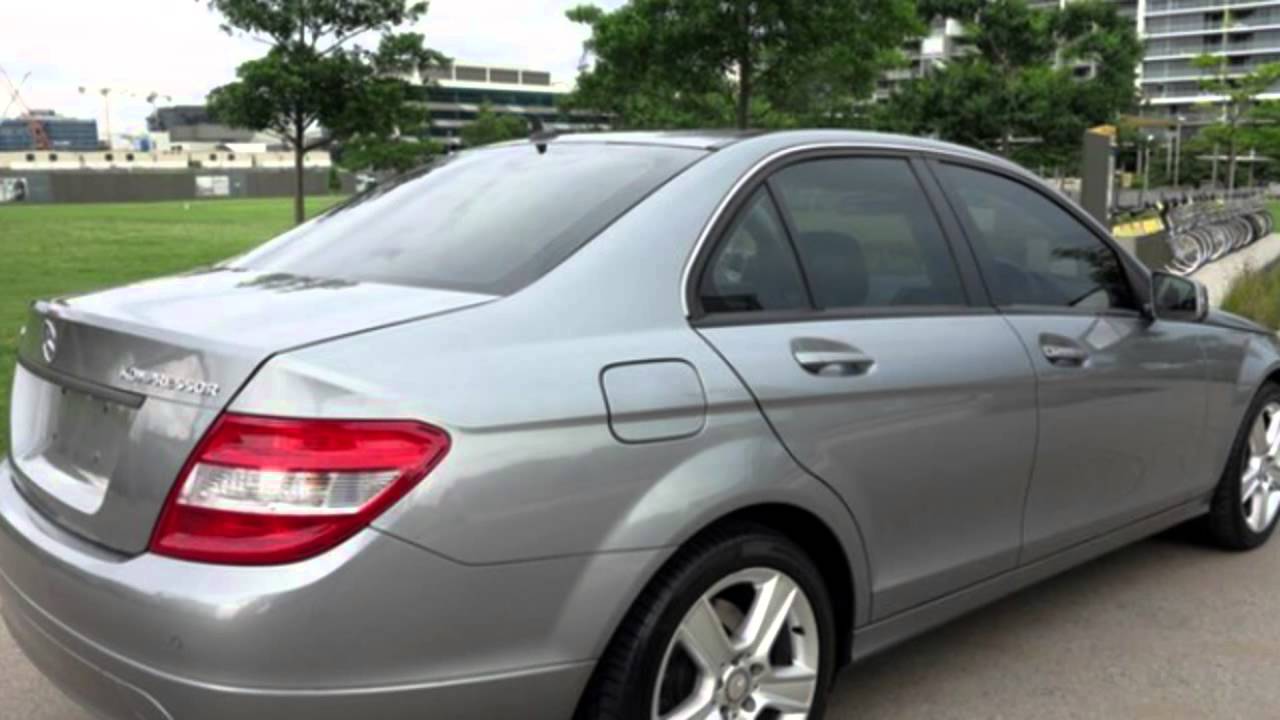 2009 Mercedes-Benz C200 Kompressor W204 Classic Palladium Silver 5 ...