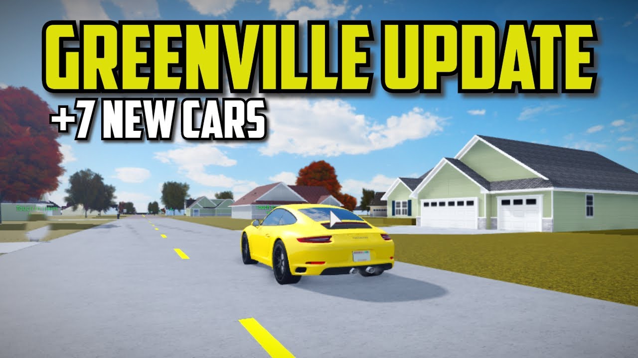 7 New Cars + Building Roblox Greenville YouTube
