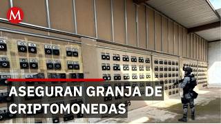 Aseguran mil equipos en granja digital para robo de criptomonedas en Jalisco