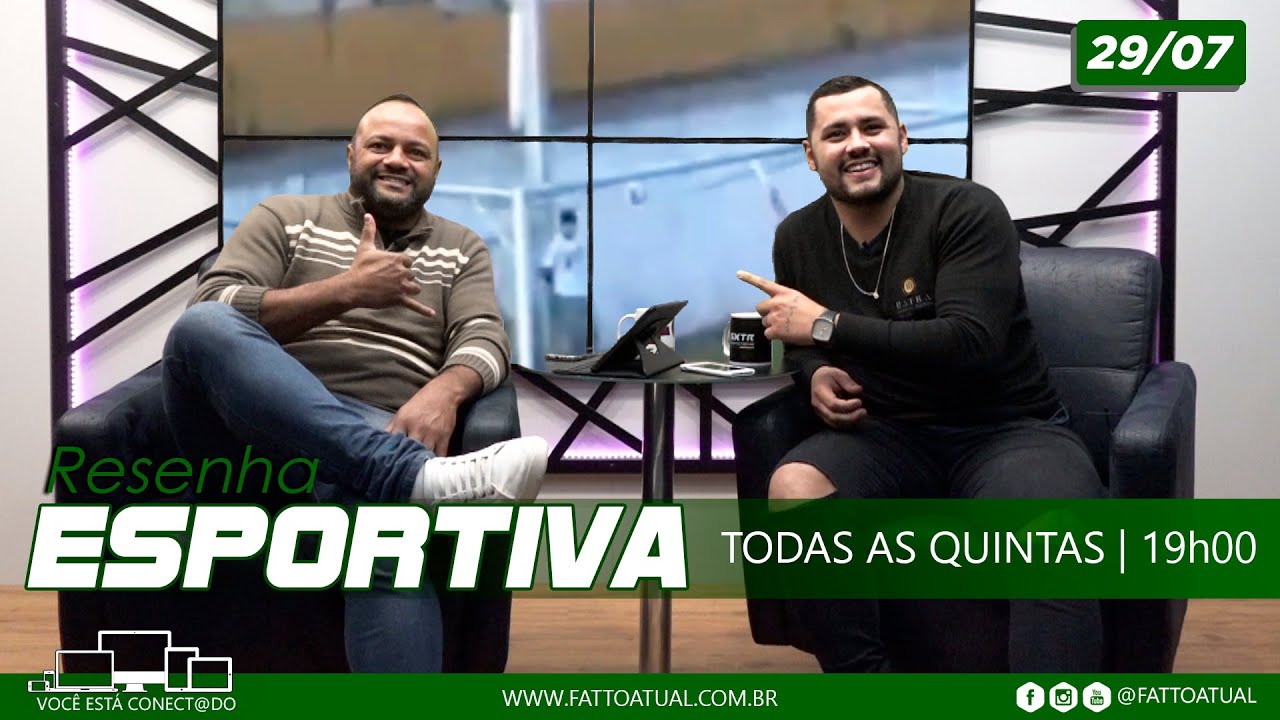 Programa Resenha Esportiva com Guga Calbuch recebe Neto Caroeira