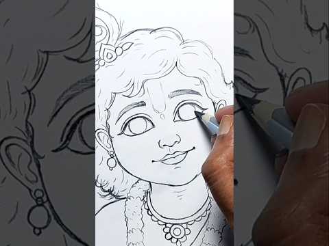 Little Krishna ✨😍 #krishna #trending #foryou