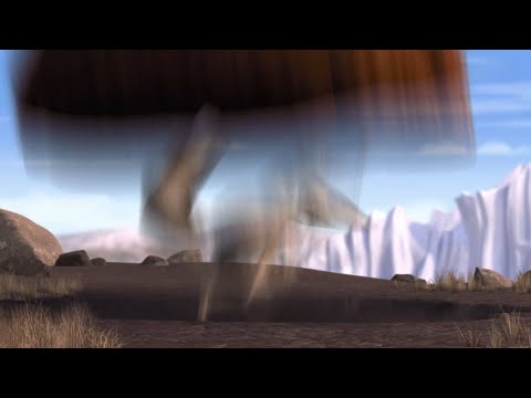 Ice Age opening but every time Scrat gets stomped on the bass increases