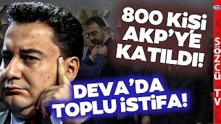 Deva Partisi'nde İstifa Depremi! 800 Kişi AKP'ye 378 Kişi İYİ Parti'ye Geçti