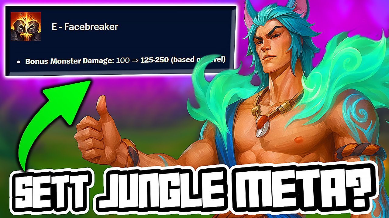 SETT JUNGLE IS INSANE CARRY IN NEW PATCH