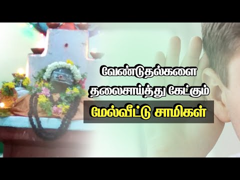 வேண்டுதல்களை தலைசாய்த்து கேட்கும் மேல்வீட்டு சாமிகள். | Story Of Siddhar Shanmuganandhar