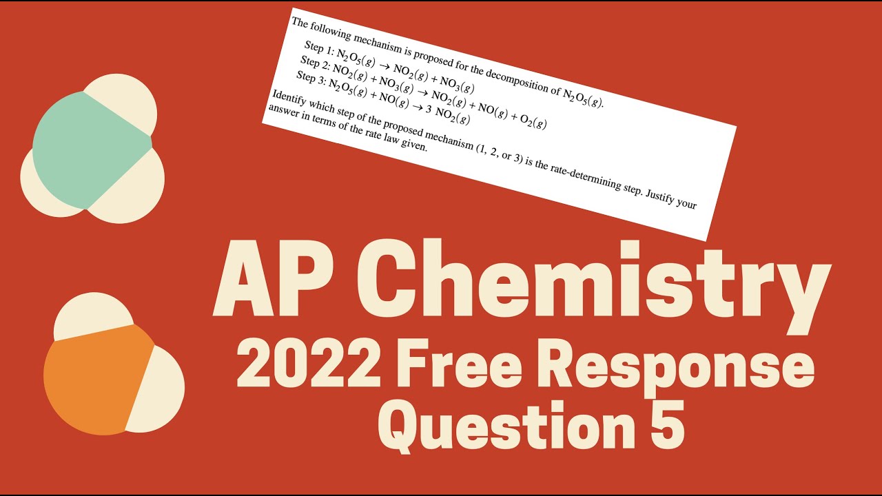 AP Chemistry Exam 2022 Free Response Question 5