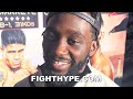 TERENCE CRAWFORD RESPONDS TO JARON ENNIS WANTING TO FIGHT HIM &amp; TELLS HIM WHO TO FIGHT NEXT