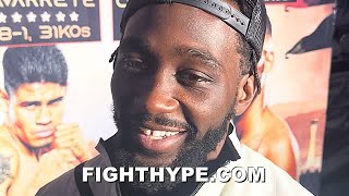 TERENCE CRAWFORD RESPONDS TO JARON ENNIS WANTING TO FIGHT HIM & TELLS HIM WHO TO FIGHT NEXT