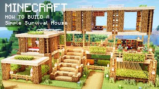 Minecraft: How To Build a Simple Survival House