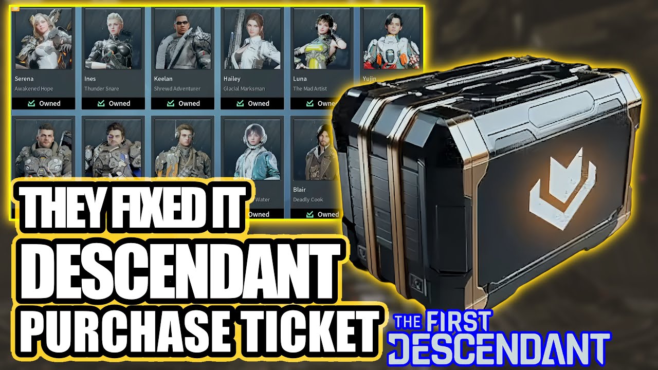 FIRST DESCENDANT: They FIXED It!!! The FREE Descendant Purchase