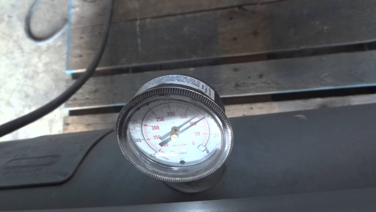 VACUUM PUMP MANCHESTER TANK 40 GALLON SINGLE PHASE HP 1 INDUSTRIAL